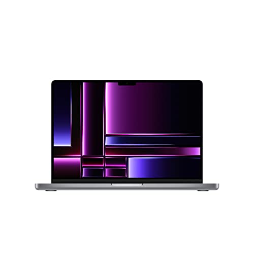 Apple 2023 MacBook Pro Laptop mit M2 Pro Chip: 14,2" Liquid Retina Display, 16 GB RAM, 512 GB SSD Speicher, beleuchtete Tastatur, 1080p FaceTime HD Kamera. Funktioniert mit iPhone/iPad, Space Grau-1