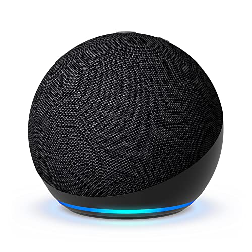 Echo Dot (5. Gen., 2022) | Smarter WLAN- und Bluetooth-Lautsprecher mit Alexa und gigantischem, sattem Klang | Anthrazit-1