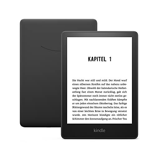 Kindle Paperwhite (16 GB) – Jetzt mit 6,8-Zoll-Display (17,3 cm) und verstellbarer Farbtemperatur – mit Werbung - Schwarz-1