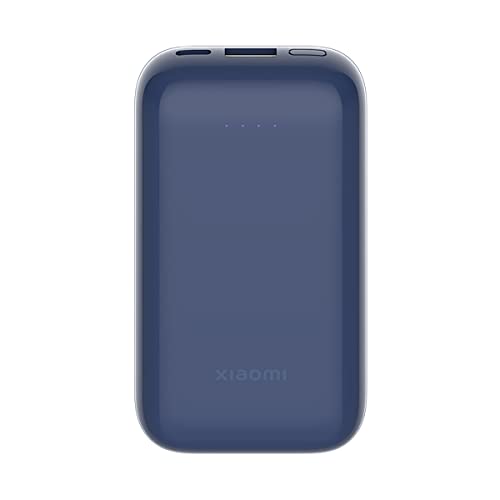 Xiaomi 33 W Power Bank 10000 mAh Pocket Edition Pro - Power Bank mit maximaler Schnellladung von 33 W, bidirektionale Schnellladung Typ C, 21700 Zellen, Blau (ES-Version + 3 Jahre Garantie)-1