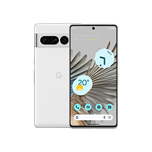 Google Pixel 7 Pro – Entsperrtes Android-Smartphone mit Tele- und Weitwinkelobjektiv – 256GB - Snow-1