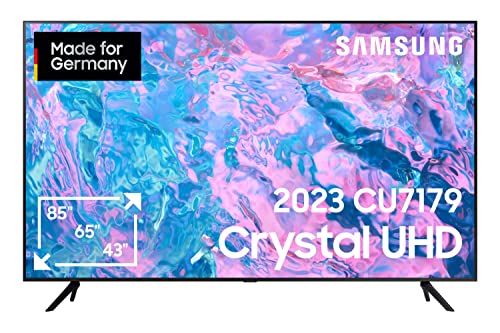 Samsung Crystal UHD CU7179 50 Zoll Fernseher (GU50CU7179UXZG, Deutsches Modell), PurColor, Crystal Prozessor 4K, Motion Xcelerator, Smart TV [2023]-1