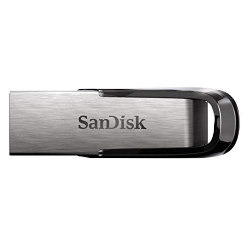 SanDisk Ultra Flair USB 3.0 Flash-Laufwerk 64 GB (robustes und elegantes Metallgehäuse, Passwortschutz, 150 MB/s Lesen) Schwarz-1