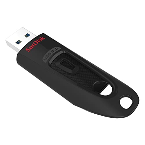 SanDisk Ultra USB 3.0 Flash-Laufwerk 256 GB (SanDisk SecureAccess Software, bis zu 130 MB/s, sichere Dateiverschlüsselung, Passwortschutz, Software zur Datenwiederherstellung) Schwarz-1