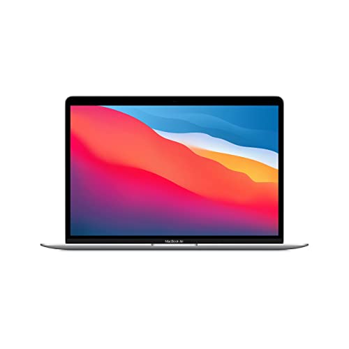 Apple 2020 MacBook Air Laptop M1 Chip, 13" Retina Display, 8 GB RAM, 256 GB SSD Speicher, Beleuchtete Tastatur, FaceTime HD Kamera, Touch ID, Silber-1