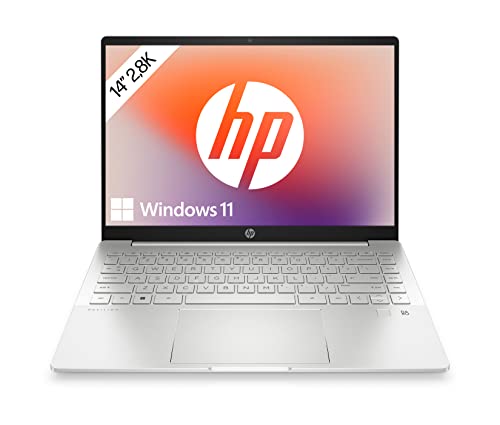 HP Pavilion Plus Laptop | 14 Zoll 2.8K-Display | Intel Core i7-12700H | 16GB DDR4 RAM | 1TB PCIe NVMe SSD | Intel Iris Xe Graphics | Windows 11 Home | QWERTZ-Tastatur | Silber-1