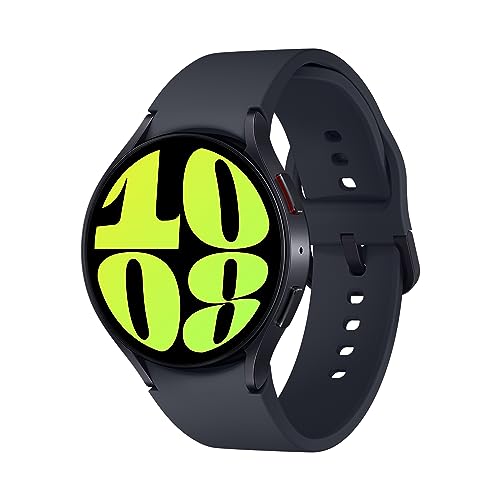 Samsung Galaxy Watch6 Smartwatch, Gesundheitsfunktionen, Fitness Tracker, LTE, 44 mm, Graphit, Inkl. 36 Monate Herstellergarantie [Exklusiv bei Amazon]-1