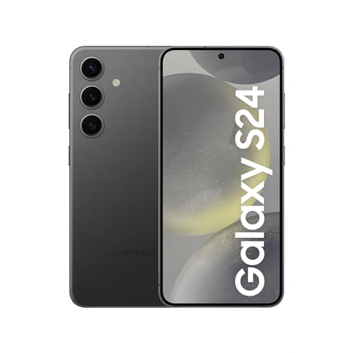 Samsung Galaxy S24 AI Smartphone, Android-Handy ohne Vertrag, 8 GB RAM, 128 GB Speicher, 50-MP-Kamera, Lange Akkulaufzeit, Onyx Black, 3 Jahre Herstellergarantie [Exklusiv bei Amazon]-1